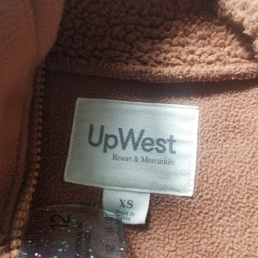 UPWEST WOMEN'S SHERPA PULLOVER SIZE XS - Picture 5 of 11